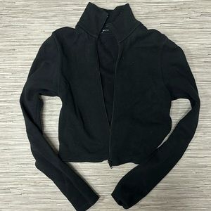 Brandy mellvie long sleeve zip up hoodie